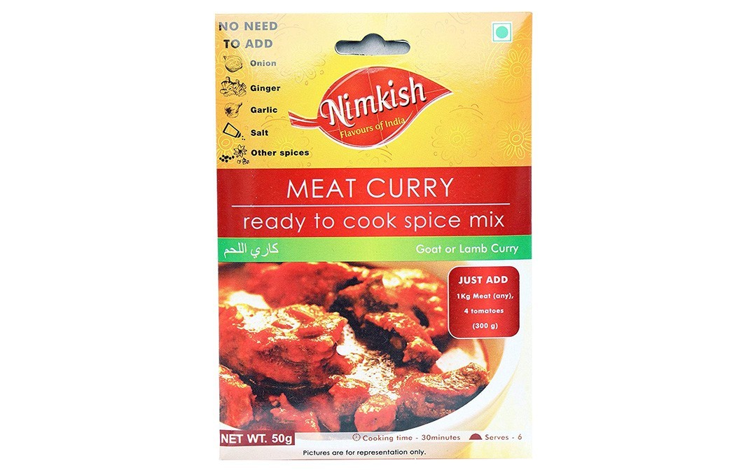 Nimkish Meat Curry    Box  50 grams